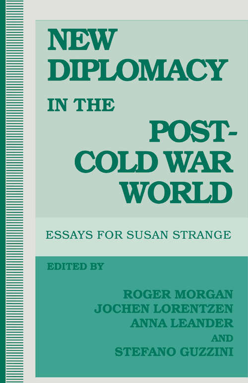 Book cover of New Diplomacy In The Post-Cold-War World (1st ed. 1993)