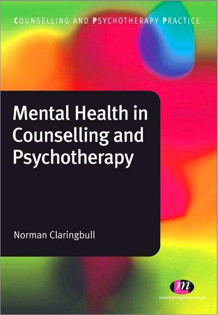 Book cover of Mental Health in Counselling and Psychotherapy (PDF)