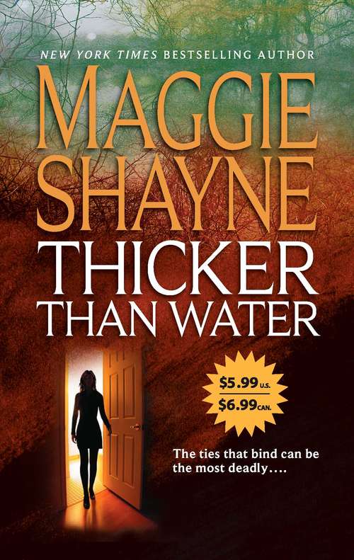 Book cover of Thicker Than Water (ePub First edition) (Mills And Boon M&b Ser.)