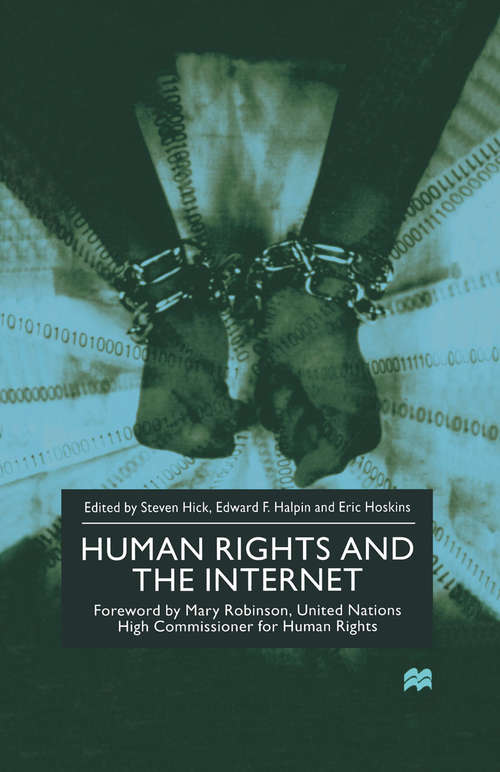 Book cover of Human Rights and the Internet (2000)