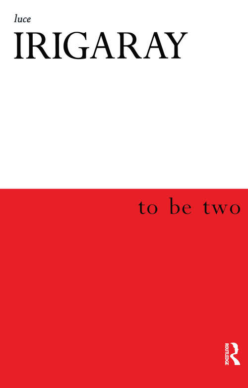 Book cover of To Be Two