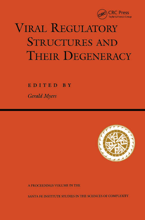 Book cover of Viral Regulatory Structures And Their Degeneracy
