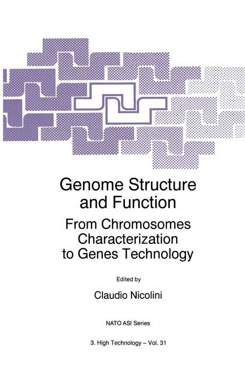 Book cover of Genome Structure and Function: From Chromosomes Characterization to Genes Technology (1997) (NATO Science Partnership Subseries: 3 #31)