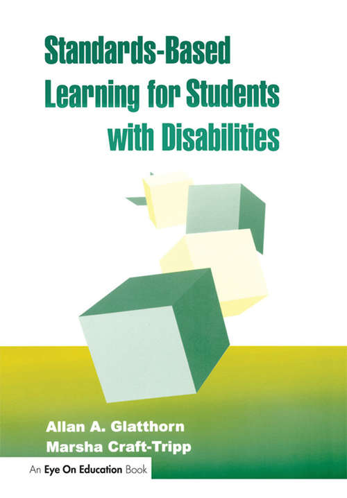 Book cover of Standards-Based Learning for Students with Disabilities