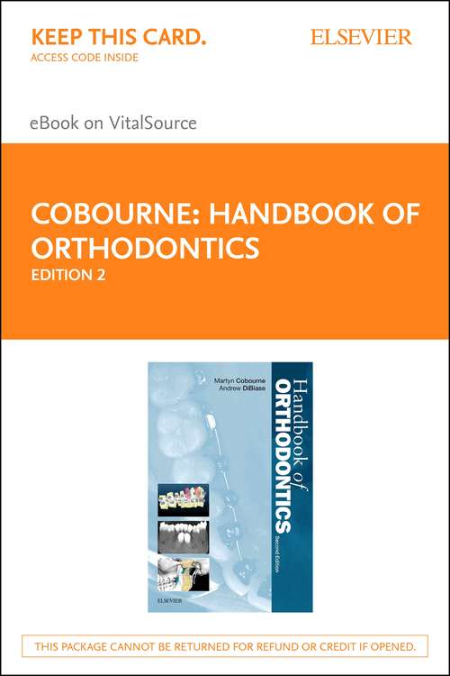 Book cover of Handbook of Orthodontics E-Book (2)