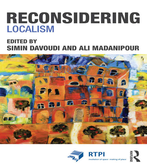 Book cover of Reconsidering Localism (RTPI Library Series)