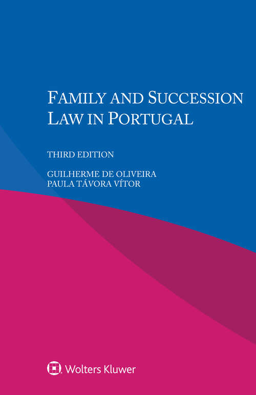 Book cover of Family and Succession Law in Portugal