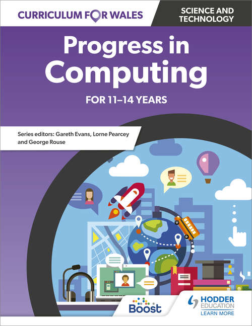 Book cover of Curriculum for Wales: Progress in Computing for 11-14 years