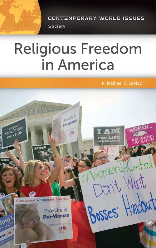 Book cover of Religious Freedom in America: A Reference Handbook (Contemporary World Issues)