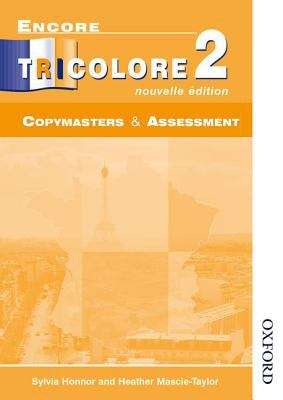 Book cover of Encore Tricolore 2: Copymasters and Assessment (Nouvelle edition) (PDF)