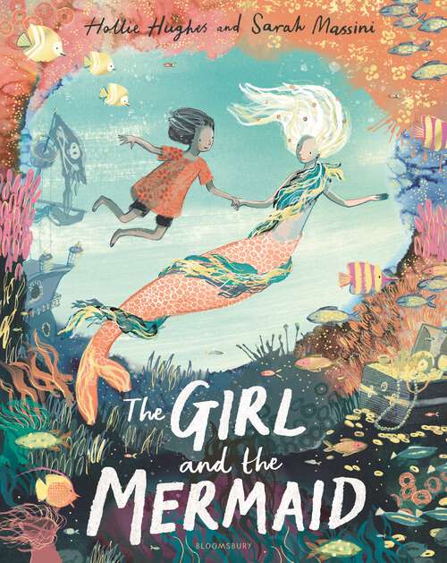 Book cover of The Girl and the Mermaid