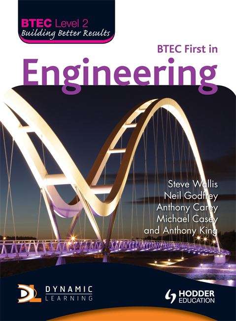 Book cover of BTEC First in Engineering (PDF)
