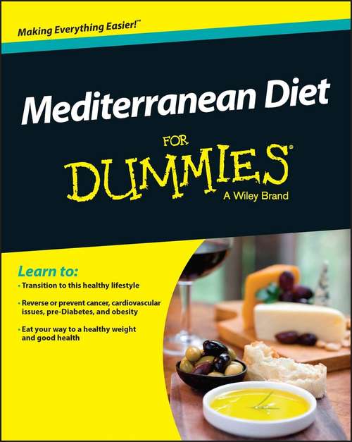 Book cover of Mediterranean Diet For Dummies