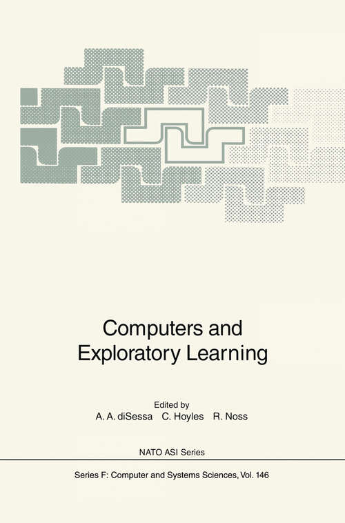Book cover of Computers and Exploratory Learning (1995) (NATO ASI Subseries F: #146)