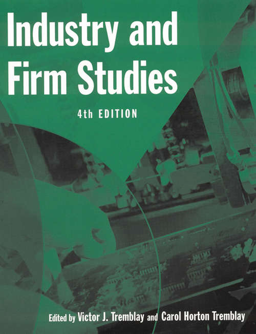 Book cover of Industry and Firm Studies (4)