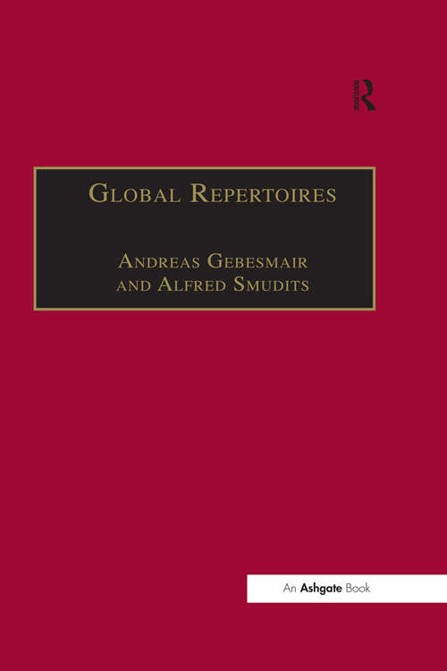 Book cover of Global Repertoires: Popular Music Within and Beyond the Transnational Music Industry