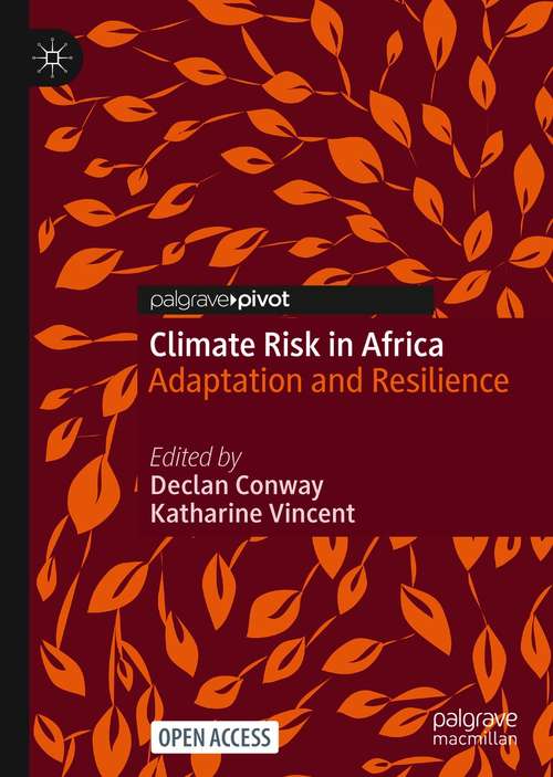 Book cover of Climate Risk in Africa: Adaptation and Resilience (1st ed. 2021)