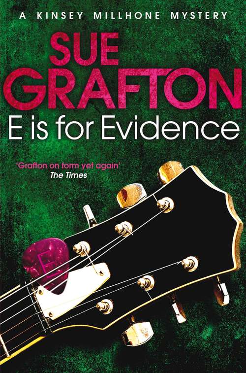 Book cover of E is for Evidence (Kinsey Millhone Alphabet series #5)