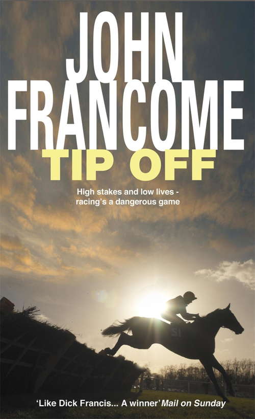 Book cover of Tip Off: A deadly racing thriller with high stakes (Paragon Softcover Large Print Bks.)