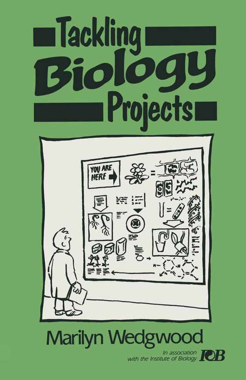 Book cover of Tackling Biology Projects (1st ed. 1987)