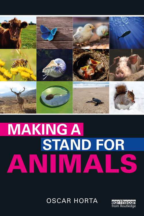 Book cover of Making a Stand for Animals