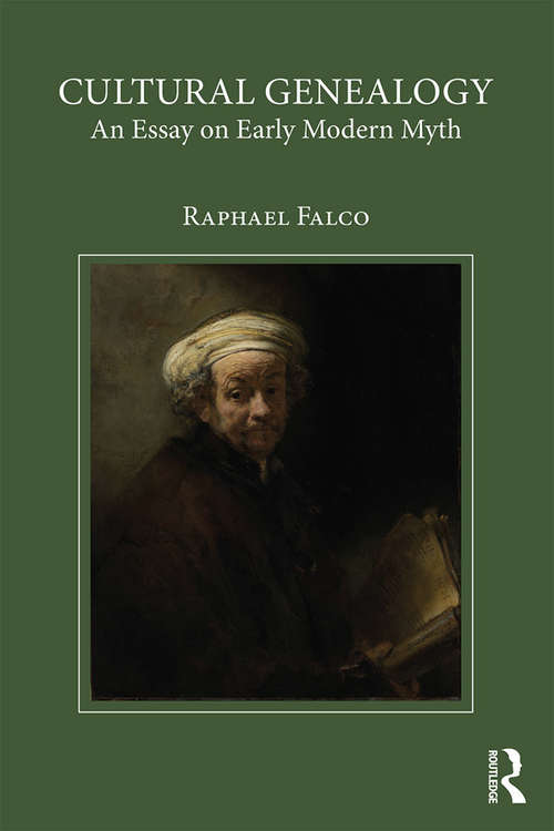 Book cover of Cultural Genealogy: An Essay on Early Modern Myth