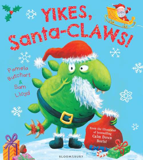 Book cover of Yikes, Santa-CLAWS!
