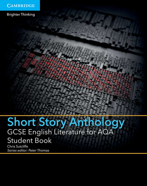 Book cover of GCSE English Literature for AQA Short Story Anthology Student Book (PDF)