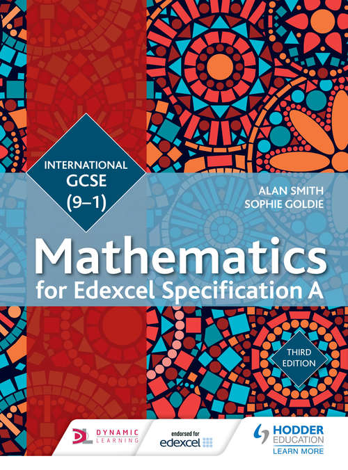 Book cover of Edexcel International GCSE (9-1) Mathematics Student Book Third Edition