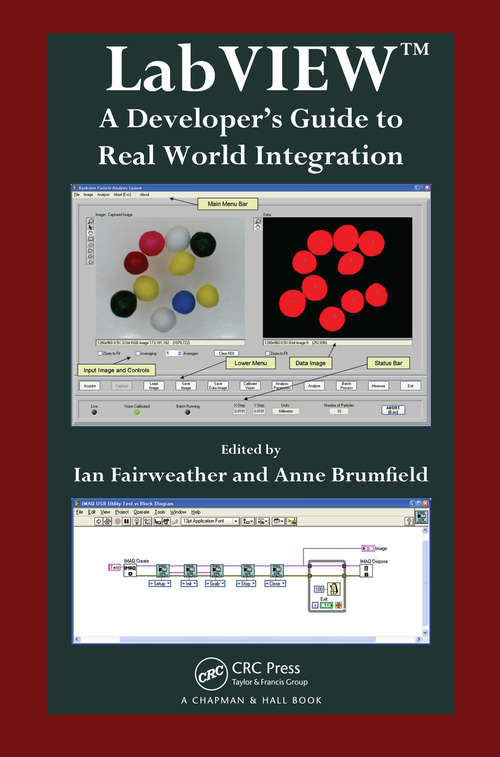 Book cover of LabVIEW: A Developer's Guide to Real World Integration