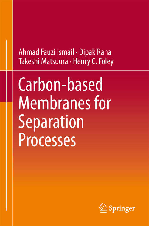 Book cover of Carbon-based Membranes for Separation Processes (2011)
