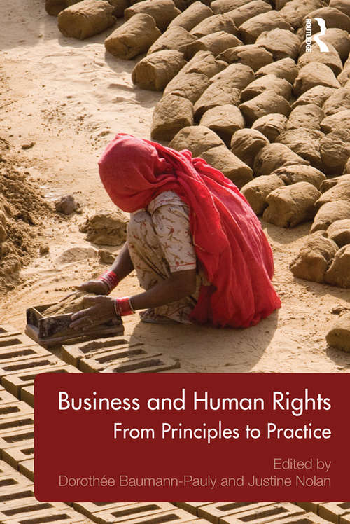 Book cover of Business and Human Rights: From Principles to Practice