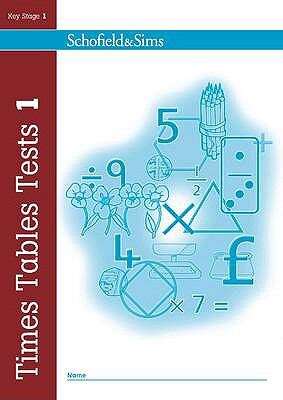 Book cover of Times Tables Tests 1 (PDF) (Times Tables Tests)