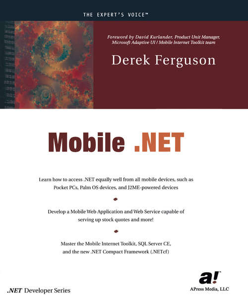 Book cover of Mobile .NET (1st ed.)