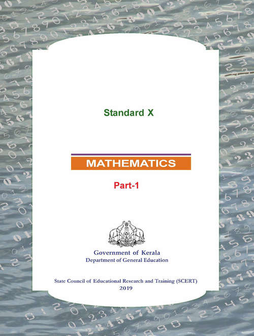Book cover of Mathematics Part 1 class 10 - S.C.E.R.T. - Kerala Board