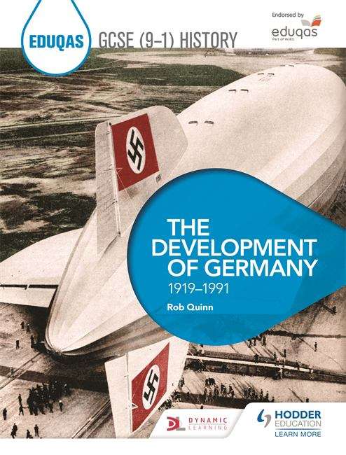 Book cover of Eduqas GCSE (9-1) History: The Development of Germany, 1919-1991
