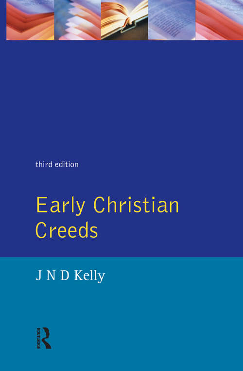 Book cover of Early Christian Creeds