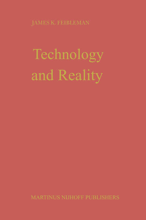 Book cover of Technology and Reality (1982)