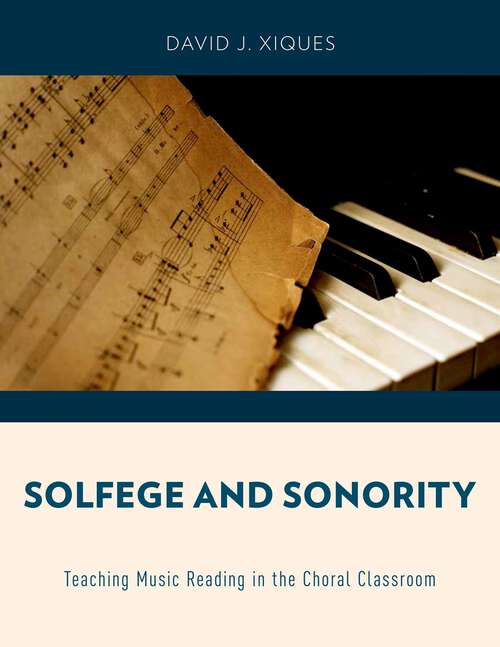 Book cover of Solfege and Sonority: Teaching Music Reading in the Choral Classroom