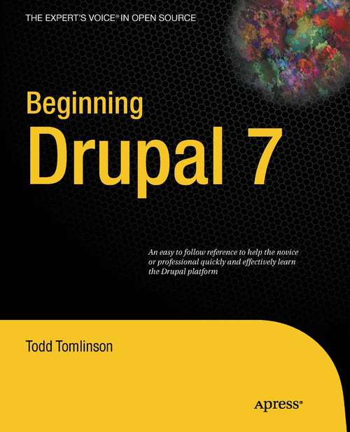 Book cover of Beginning Drupal 7 (1st ed.)