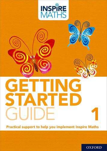 Book cover of Inspire Maths: Getting Started Guide 1