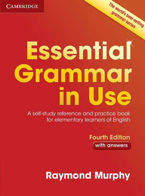Book cover of Essential Grammar In Use With Answers (4th Edition) (PDF)