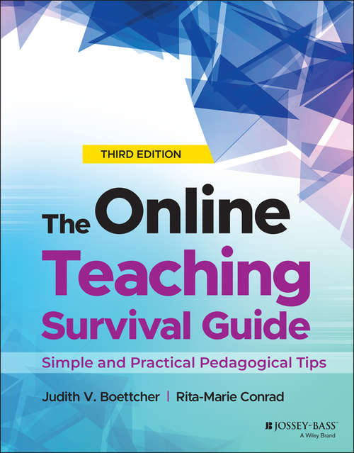 Book cover of The Online Teaching Survival Guide: Simple and Practical Pedagogical Tips (3)