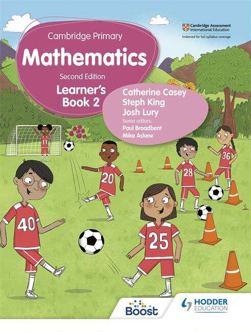 Book cover of Cambridge Primary Mathematics Learner's Book 2 Second Edition