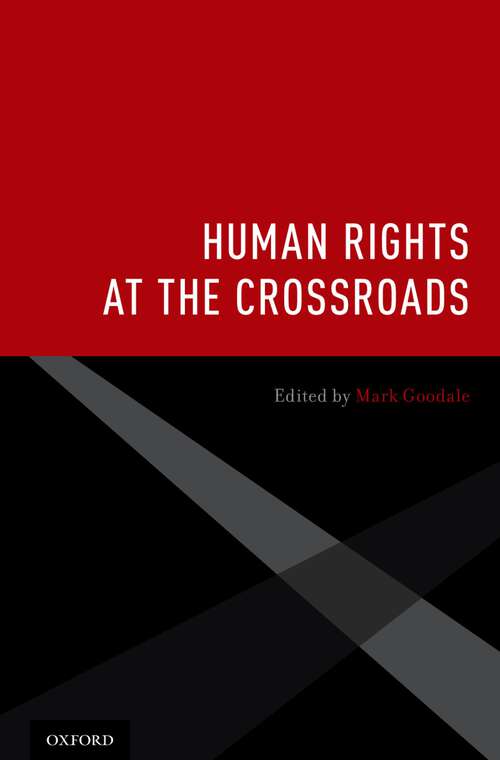 Book cover of Human Rights at the Crossroads
