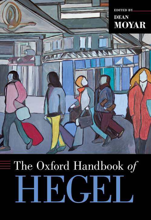 Book cover of The Oxford Handbook of Hegel (Oxford Handbooks)