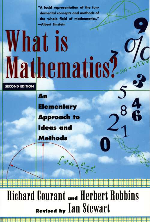 Book cover of What Is Mathematics?: An Elementary Approach to Ideas and Methods (2)