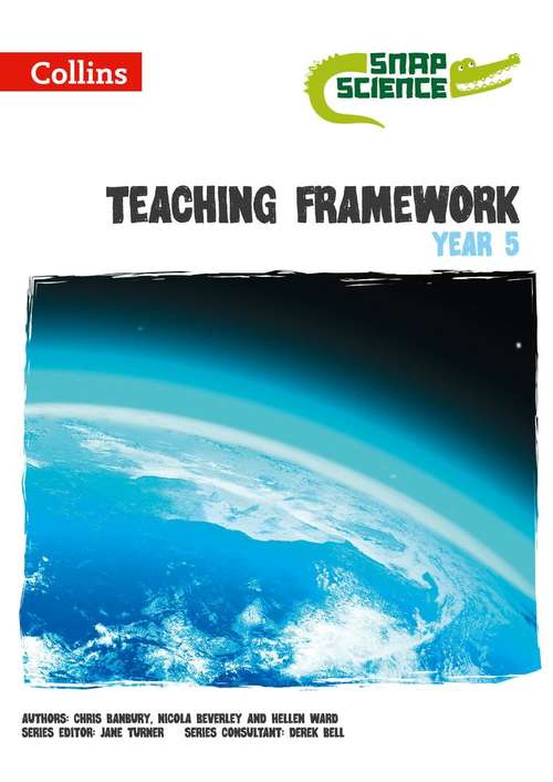 Book cover of Snap Science, Teaching Framework Year 5 (PDF)