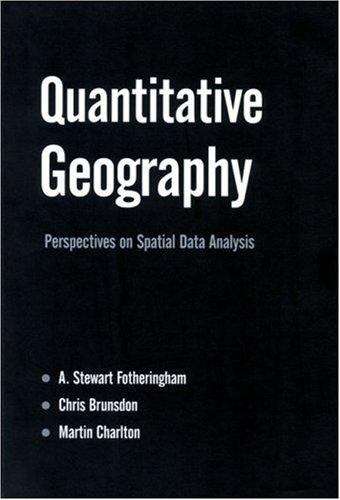 Book cover of Quantitative Geography: Perspectives on Spatial Data Analysis (PDF)