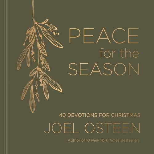 Book cover of Peace for the Season: 40 Devotions for Christmas